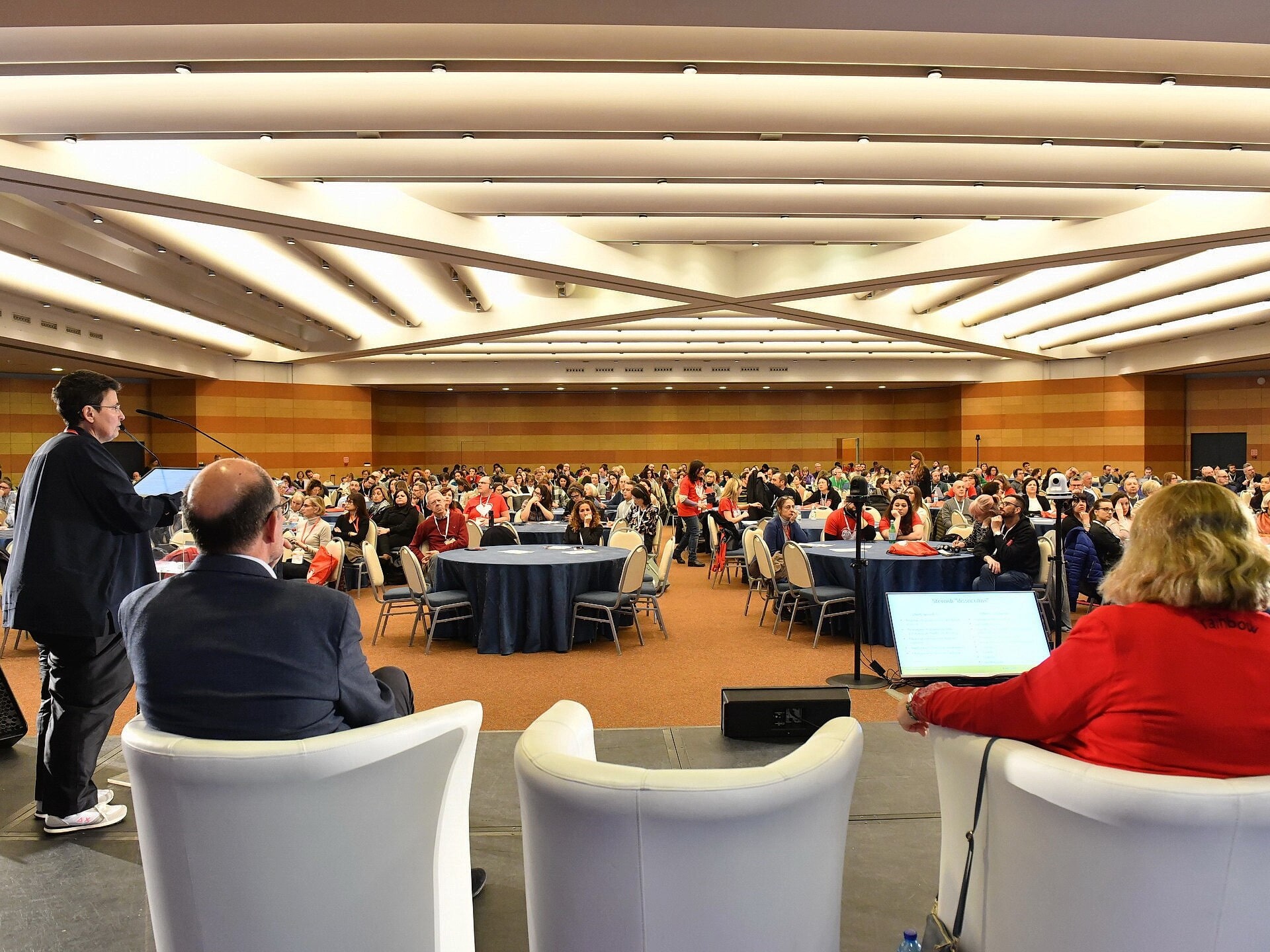 Il team BlueCompanion al congresso di Roma.